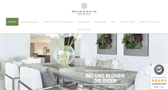 Desktop Screenshot of baumundraum.de